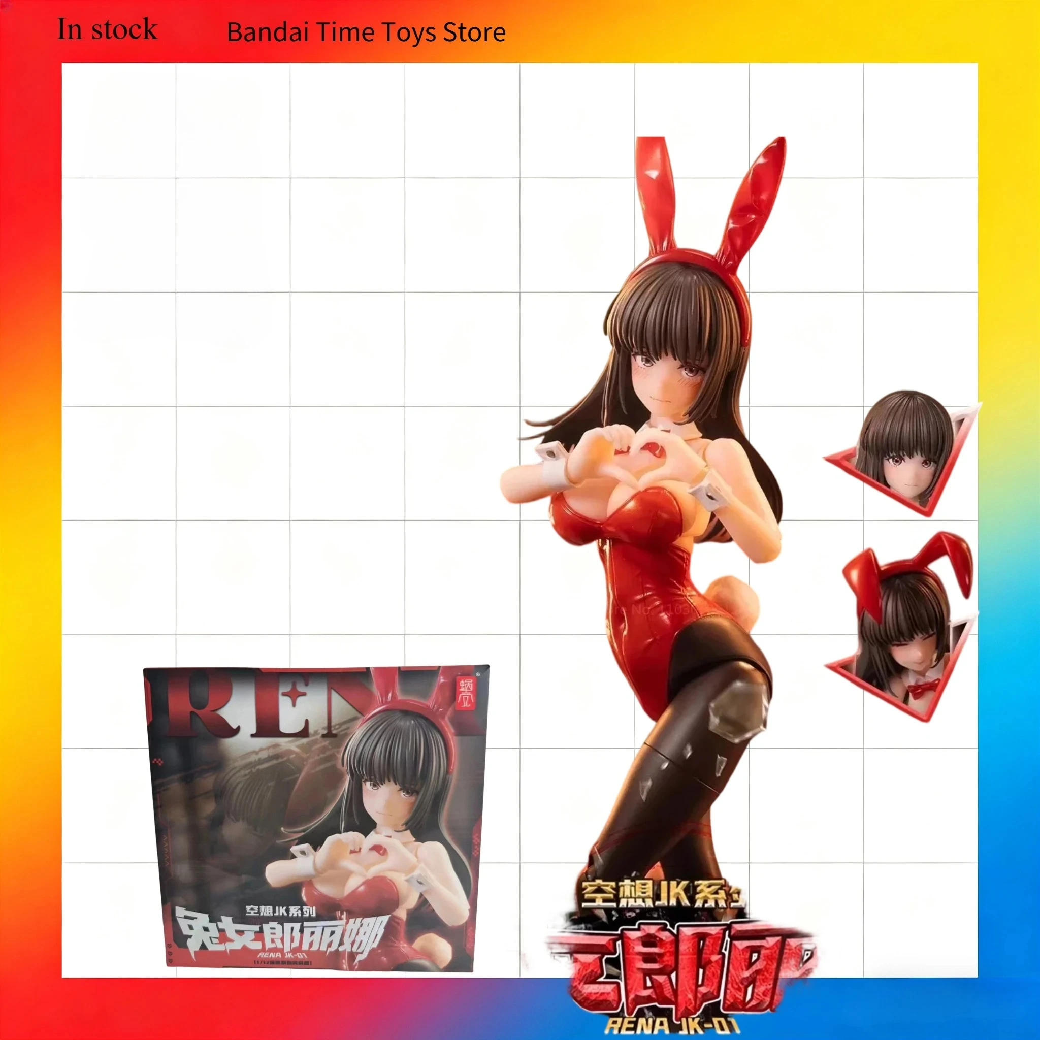Snail Shell 1/12 Scale Articulated Action Figure Fantasy JK Series Bunny Girl Rena With Interchangeable Parts Bonus Accessories
Snail Shell 1/12 Scale Articulated Action Figure Fantasy JK Series Bunny Girl Rena With Interchangeable Parts Bonus Accessories