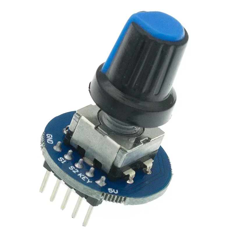 Rotary Encoder Module for Arduino Brick Sensor Development Round Audio Rotating Potentiometer Knob Cap EC11
Rotary Encoder Module for Arduino Brick Sensor Development Round Audio Rotating Potentiometer Knob Cap EC11