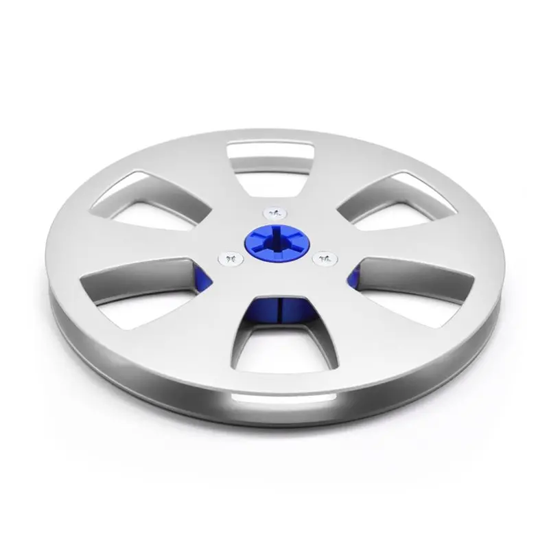 Алюминиевая пустая катушка для ленты 5 дюймов, 1/4 дюйма, 6 отверстий, для записи, запчасти для катушек для записи, для машин TEAC
Алюминиевая пустая катушка для ленты 5 дюймов, 1/4 дюйма, 6 отверстий, для записи, запчасти для катушек для записи, для машин TEAC