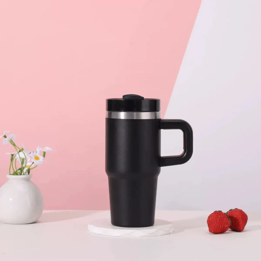 1pcs 14-Ounce Insulated Mug With Handle And Straw, Made Of Double-Walled Stainless Steel, Perfect For Holiday Gifts, Outdoor Sports, Travel, And Camping.
1pcs 14-Ounce Insulated Mug With Handle And Straw, Made Of Double-Walled Stainless Steel, Perfect For Holiday Gifts, Outdoor Sports, Travel, And Camping.