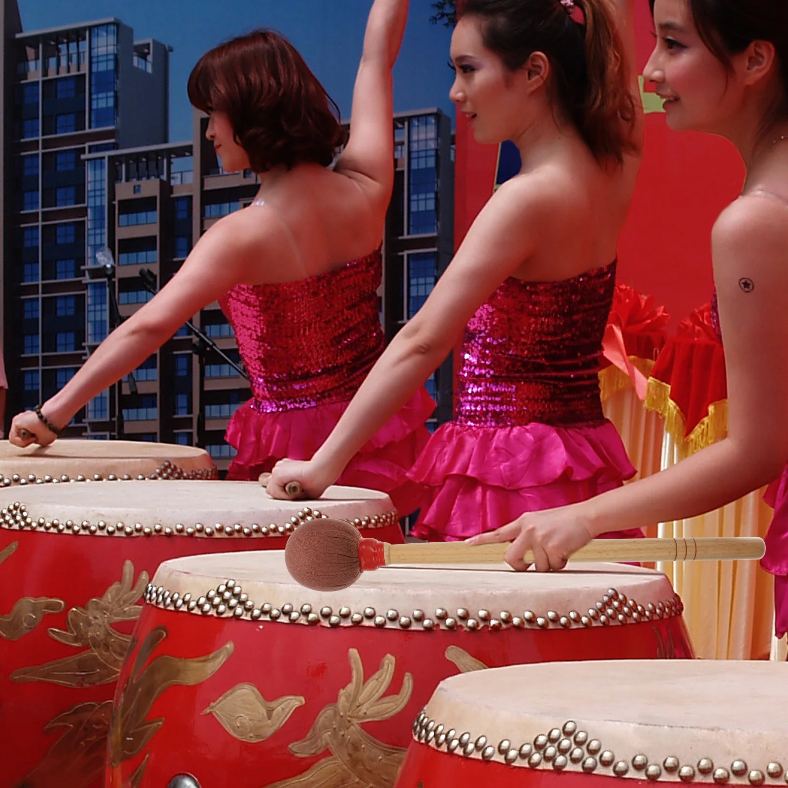 1pc Coffee Bass Drum Mallet Maple Handle Lightweight Non-Skid Drumstick Cotton Head Percussion Instrument Accessory For
1pc Coffee Bass Drum Mallet Maple Handle Lightweight Non-Skid Drumstick Cotton Head Percussion Instrument Accessory For