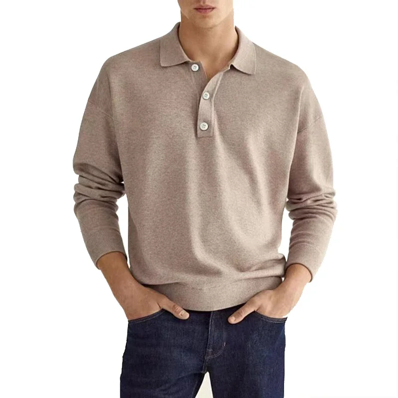 Long-sleeved Polo Men's Long-Sleeved Shirts Summer Solid Color Stand-Up Collar Casual Beach Style Plus Size Street Wear
Long-sleeved Polo Men's Long-Sleeved Shirts Summer Solid Color Stand-Up Collar Casual Beach Style Plus Size Street Wear