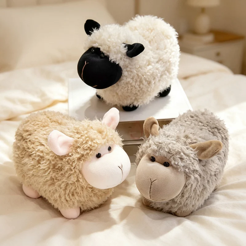 Curly Wool Sheep Plush Toy, Cute Chubby Standing Lamb Stuffed Doll for Animal Lover Gifts.
Curly Wool Sheep Plush Toy, Cute Chubby Standing Lamb Stuffed Doll for Animal Lover Gifts.
