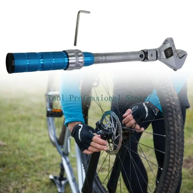57QF Ergonomic Rotating Head Torque Wrench 0-30mm Adjustable for Bicycles Tight Space
57QF Ergonomic Rotating Head Torque Wrench 0-30mm Adjustable for Bicycles Tight Space