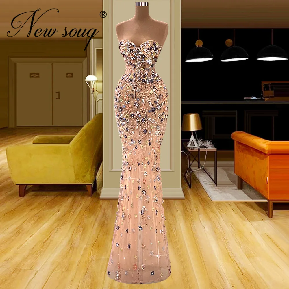 Beaded Flower Long Weddings Party Dresses Mermaid Strapless Evening Dress Luxury Prom Gowns Robes Dubai Celebrity Gowns 2022
Beaded Flower Long Weddings Party Dresses Mermaid Strapless Evening Dress Luxury Prom Gowns Robes Dubai Celebrity Gowns 2022