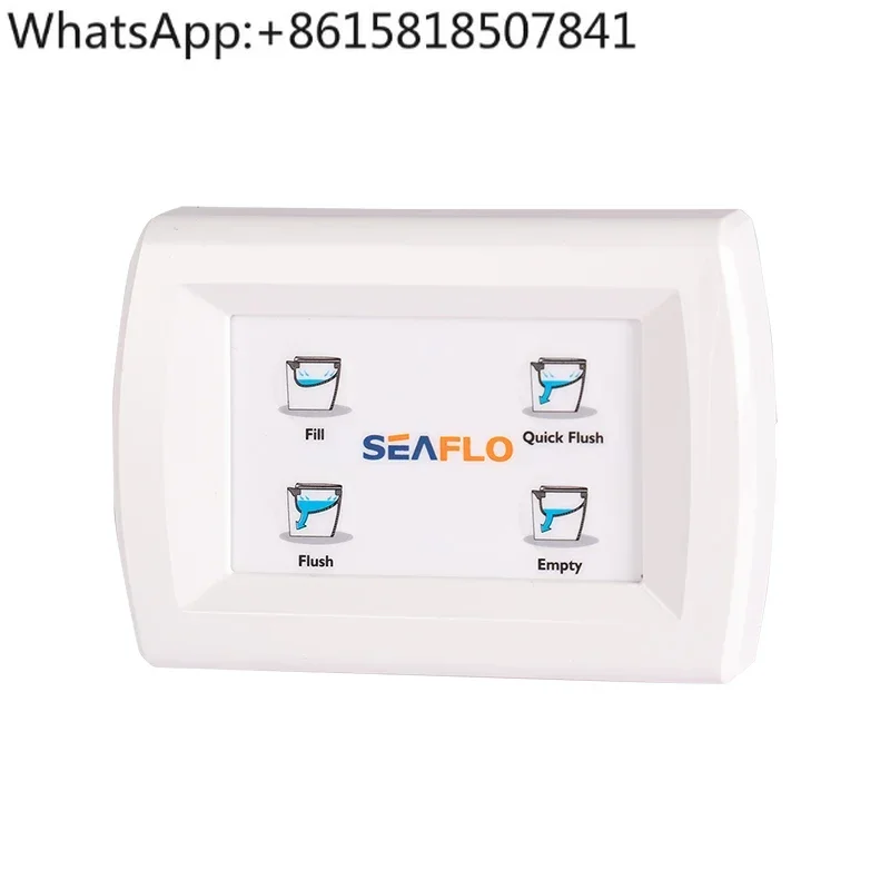Yacht toilet control panel switch 12V24V intelligent switch toilet cycle accessories
Yacht toilet control panel switch 12V24V intelligent switch toilet cycle accessories