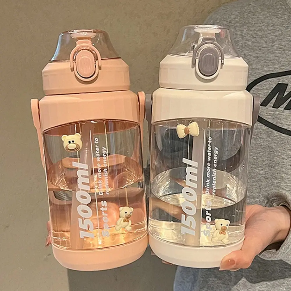 with Straw Straw Sports Water Bottle Large Capacity With Handle Sports Fitness Water Cups Precise Scale Plastics
with Straw Straw Sports Water Bottle Large Capacity With Handle Sports Fitness Water Cups Precise Scale Plastics