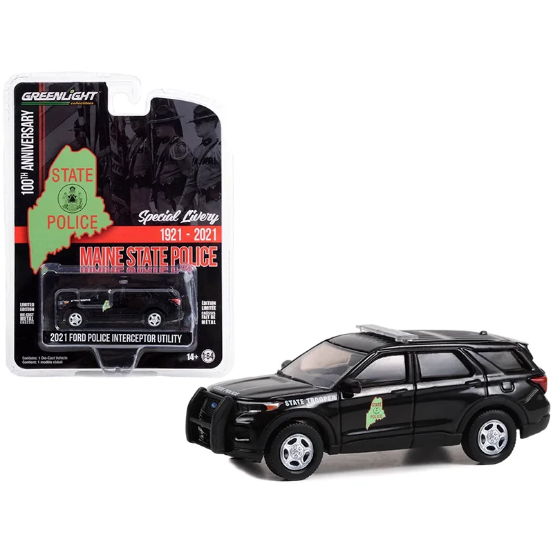 GreenLight литой под давлением масштаб 1:64 2021, Ford Explorer Interceptor Unity, полицейский сплав, модель автомобиля, коллекция, игрушка, подарки
GreenLight литой под давлением масштаб 1:64 2021, Ford Explorer Interceptor Unity, полицейский сплав, модель автомобиля, коллекция, игрушка, подарки