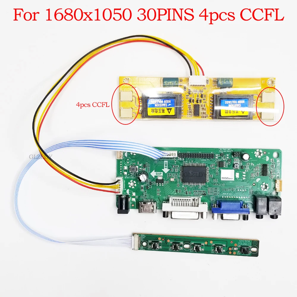 Controller Driver Board HDMI+DVI+VGA Kit for LM220WE1-TLE1 LTM220M1-L01 M220EW01 V.0 1680x1050 LVDS 4 CCFL LCD LED Screen Panel
Controller Driver Board HDMI+DVI+VGA Kit for LM220WE1-TLE1 LTM220M1-L01 M220EW01 V.0 1680x1050 LVDS 4 CCFL LCD LED Screen Panel