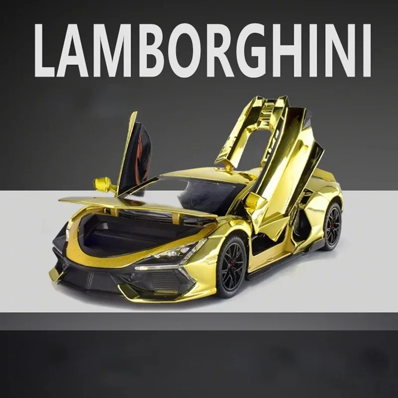 1:24 Lamborghini Revuelto Electroplate Alloy Model Car Toy Diecasts Metal Casting Sound and Light Car Toys For Children Vehicle
1:24 Lamborghini Revuelto Electroplate Alloy Model Car Toy Diecasts Metal Casting Sound and Light Car Toys For Children Vehicle