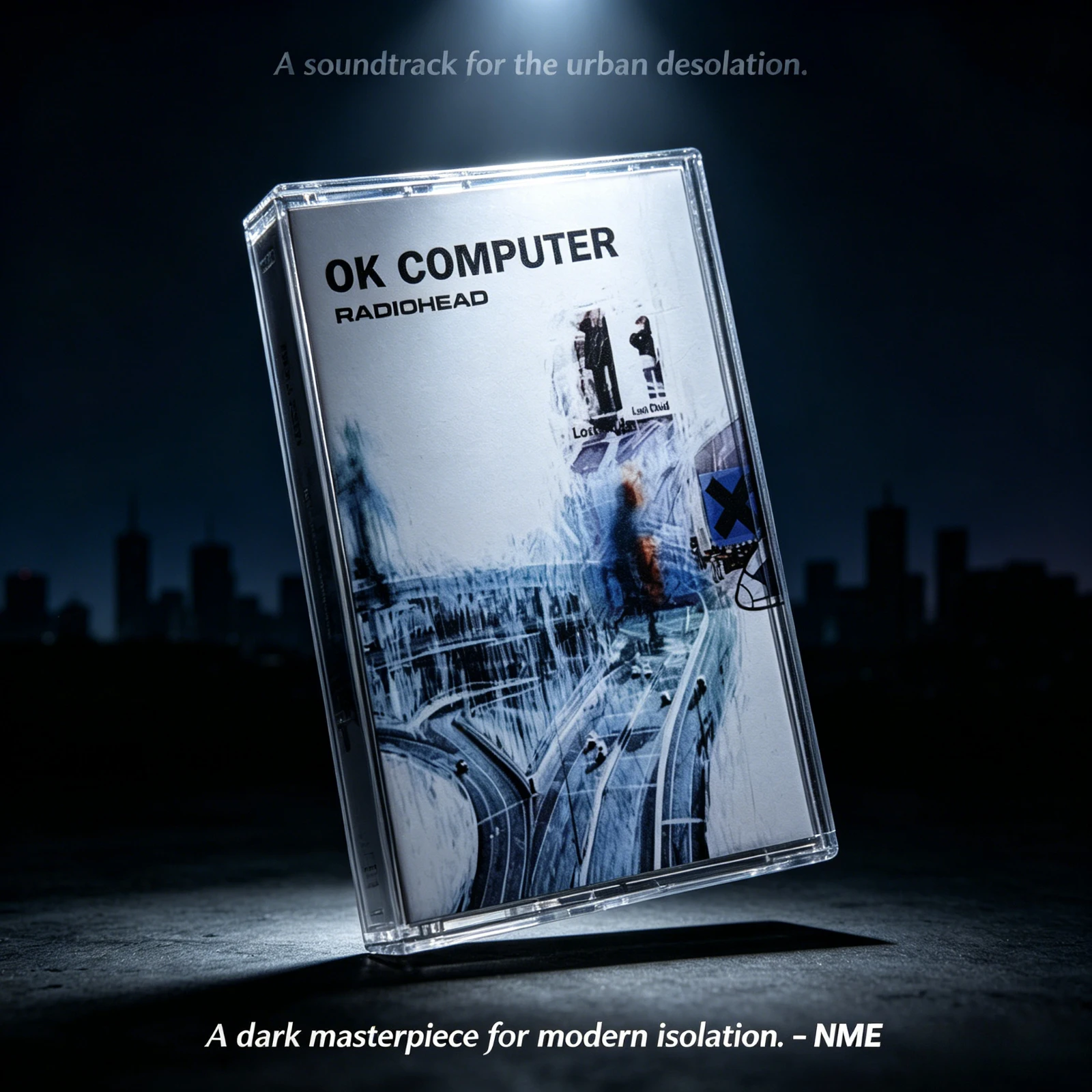 Radiohead OK Computer Cassette Tape with Lyric & Photo Booklet Transparent Case Retro Collectible Gift for Fans
Radiohead OK Computer Cassette Tape with Lyric & Photo Booklet Transparent Case Retro Collectible Gift for Fans
