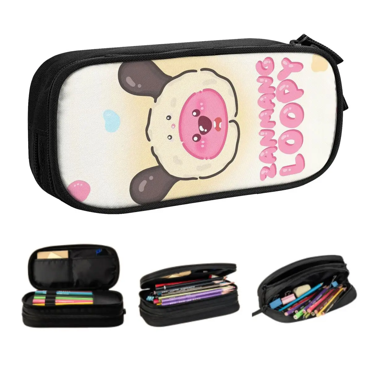 L-Loopys Korean Pencil Case Girls Boys Large Capacity Fashion Cartoon Cute Print Animation Pencil Bag Pouch Students Stationery
L-Loopys Korean Pencil Case Girls Boys Large Capacity Fashion Cartoon Cute Print Animation Pencil Bag Pouch Students Stationery