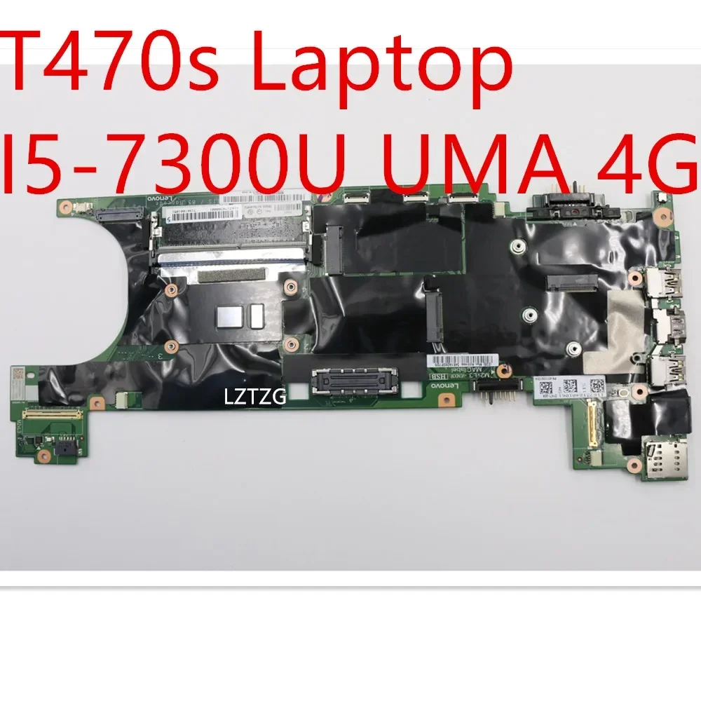 Motherboard For Lenovo ThinkPad T470s NM-B081 Laptop Mainboard CPU I5-7300U UMA 4G 01ER062 100% Tested OK
Motherboard For Lenovo ThinkPad T470s NM-B081 Laptop Mainboard CPU I5-7300U UMA 4G 01ER062 100% Tested OK