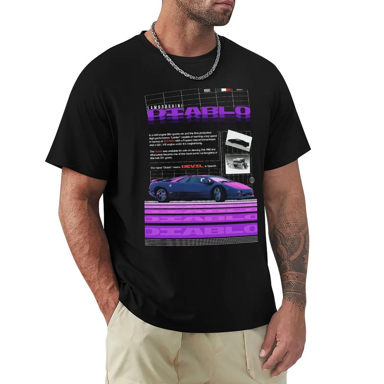 Diablo (Purple) T-Shirt cotton graphic tees quick drying football t shirt funny t shirts for men
Diablo (Purple) T-Shirt cotton graphic tees quick drying football t shirt funny t shirts for men