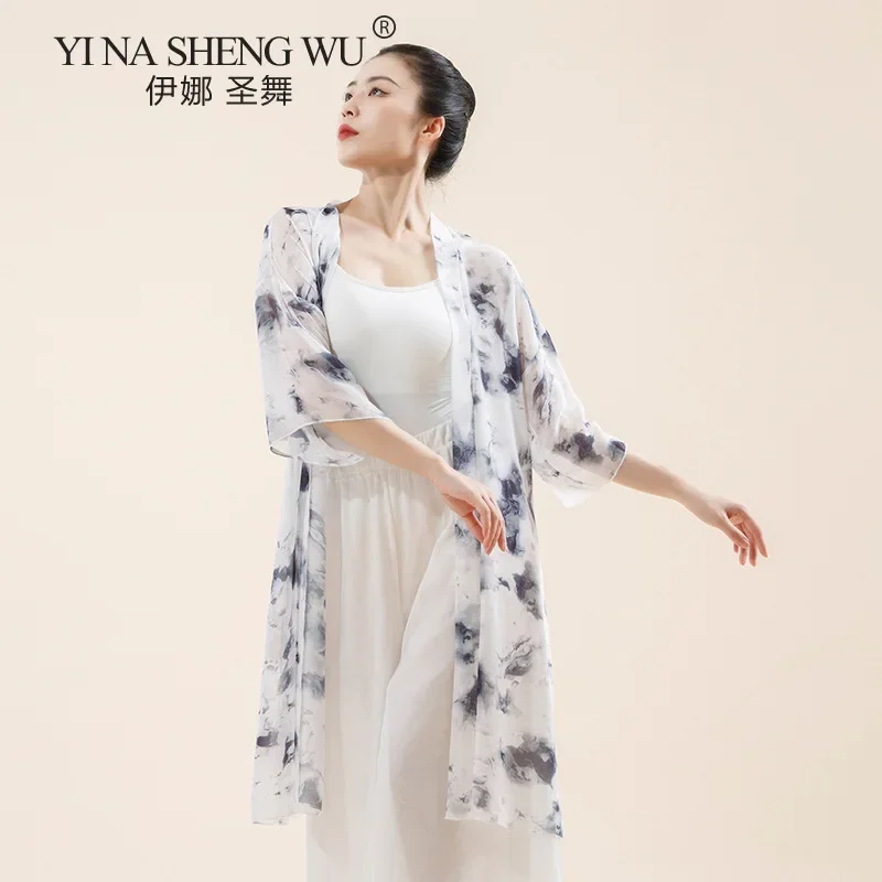 Summer Classical Dance Cardigan Body Rhyme Performance Clothing Female Elegant Chinese Style Clothing New Practice Clothes Top
Summer Classical Dance Cardigan Body Rhyme Performance Clothing Female Elegant Chinese Style Clothing New Practice Clothes Top