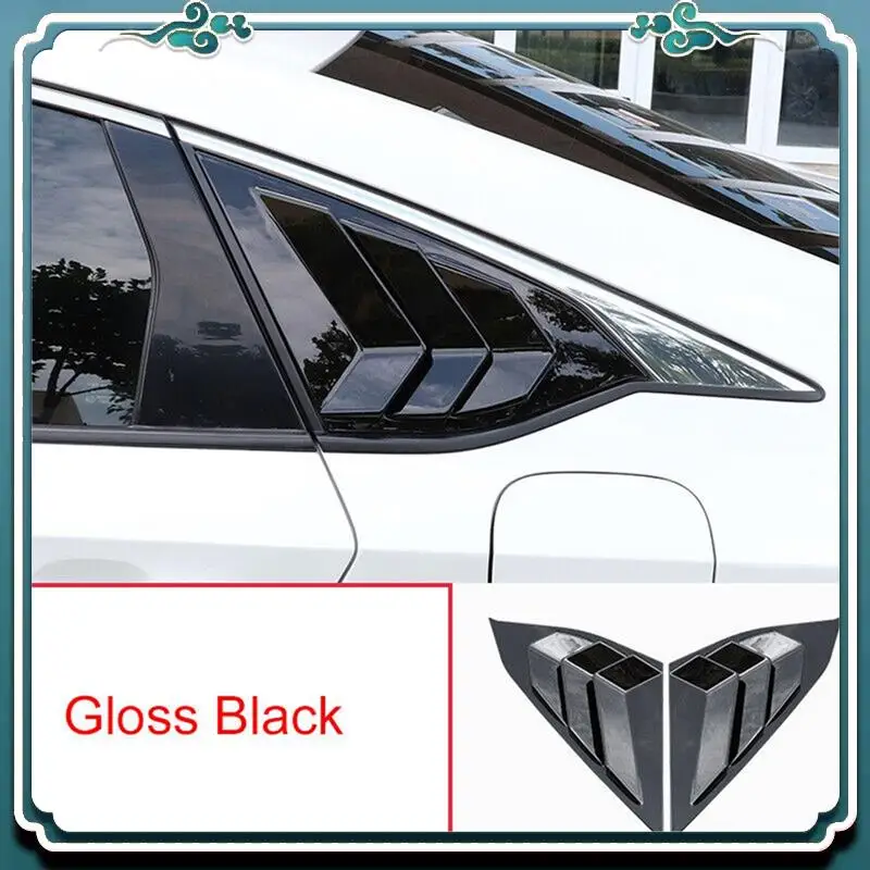 Premium For 2018-2022 Honda Accord Glossy Black Rear Side Vent Quarter Window Louver Shutter Cover Parts
Premium For 2018-2022 Honda Accord Glossy Black Rear Side Vent Quarter Window Louver Shutter Cover Parts