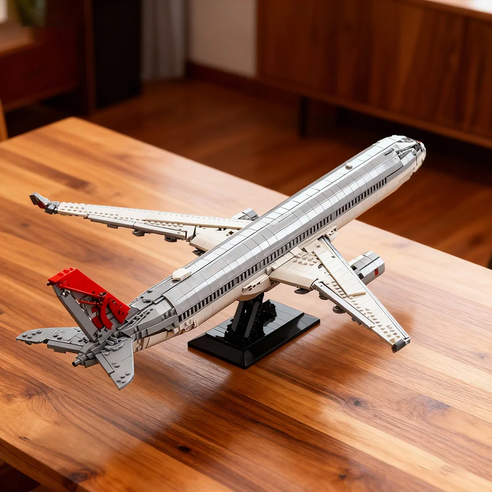 Gobricks MOC Qatar Airways Airbus A350-1000 Blocks Model Space plane fighter Bricks Assembled Toy Collection for kids Gift
Gobricks MOC Qatar Airways Airbus A350-1000 Blocks Model Space plane fighter Bricks Assembled Toy Collection for kids Gift