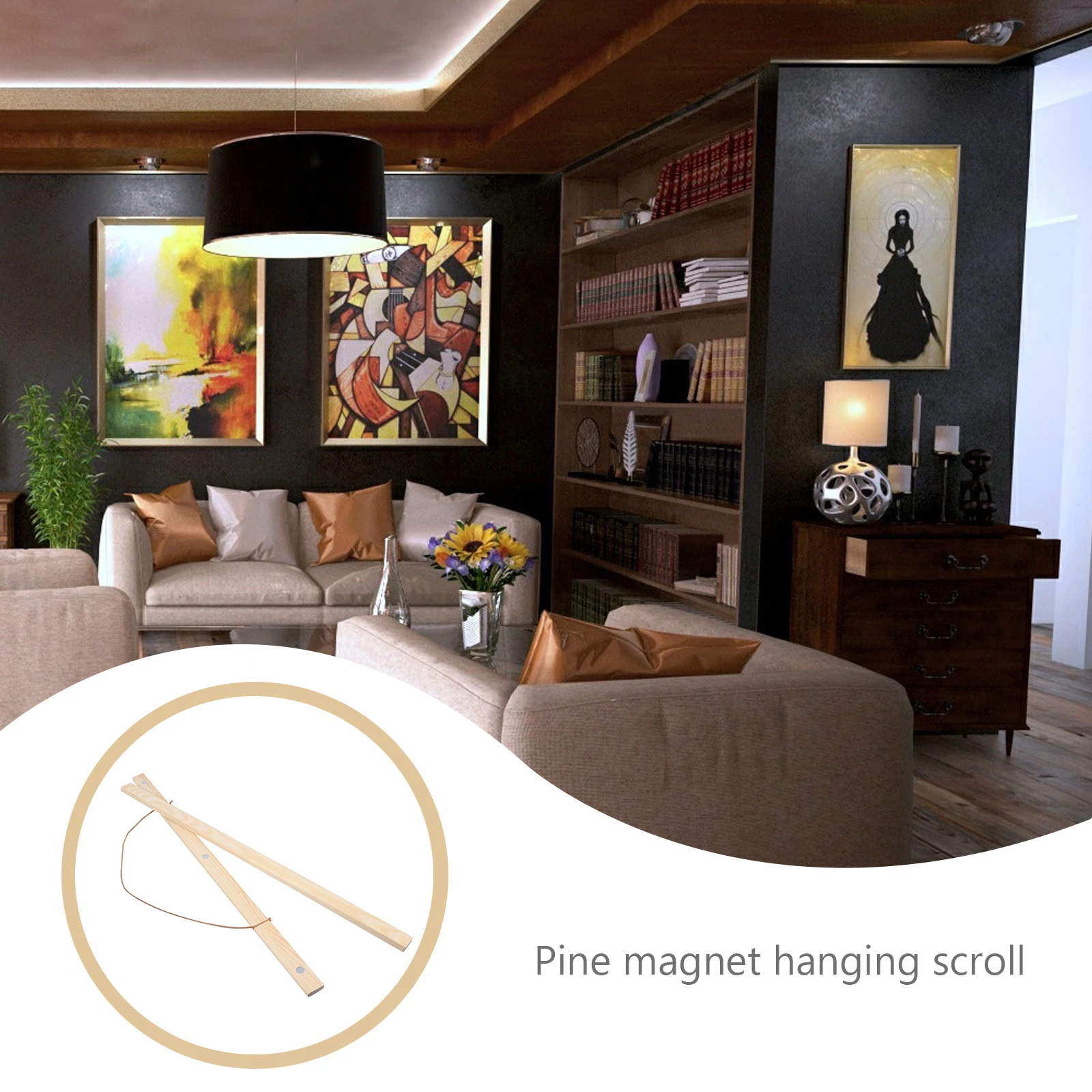 Magnetic Poster Hanger Wood Material Changable Damage Free Hanging Painting Frame Wooden Posters Scroll Pine
Magnetic Poster Hanger Wood Material Changable Damage Free Hanging Painting Frame Wooden Posters Scroll Pine