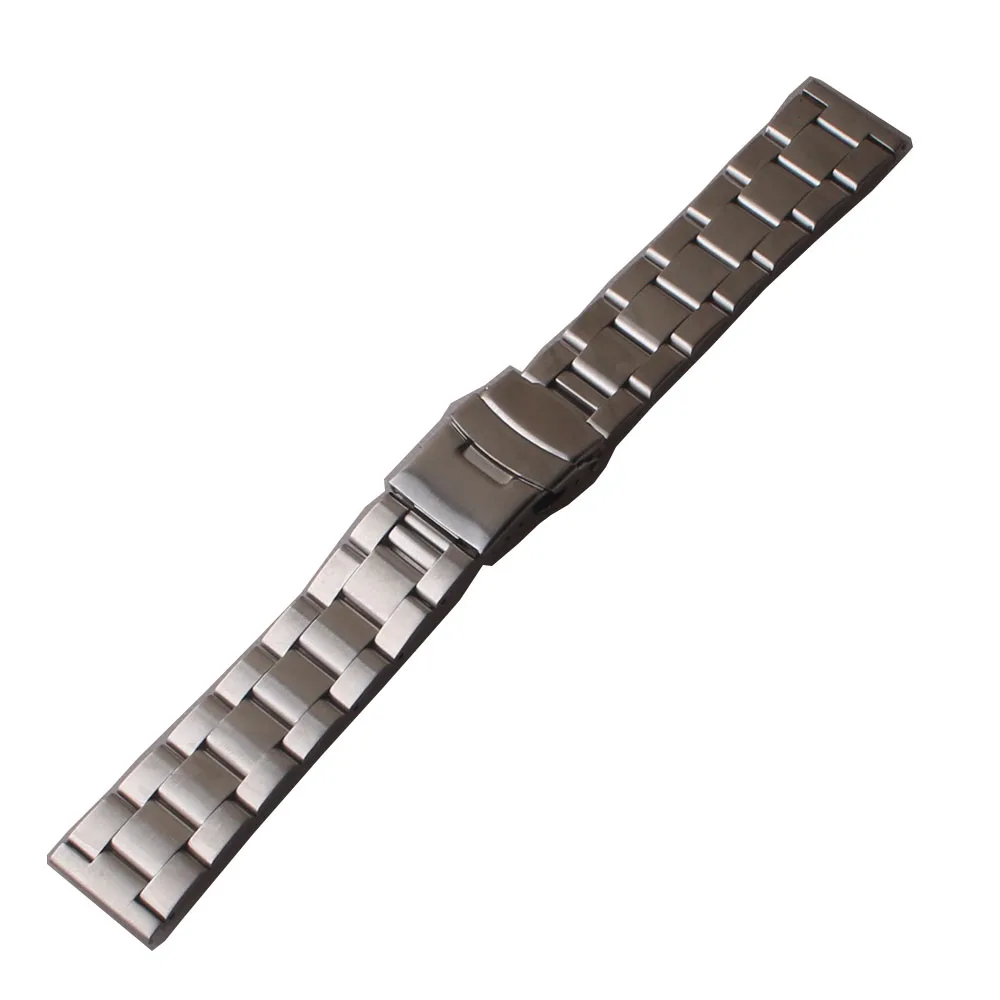 Watchbands Stainless steel matte Solid links Watch strap 18mm 20mm 22mm 24mm 26mm Bracelet mens Fashion belts safety deployments
Watchbands Stainless steel matte Solid links Watch strap 18mm 20mm 22mm 24mm 26mm Bracelet mens Fashion belts safety deployments