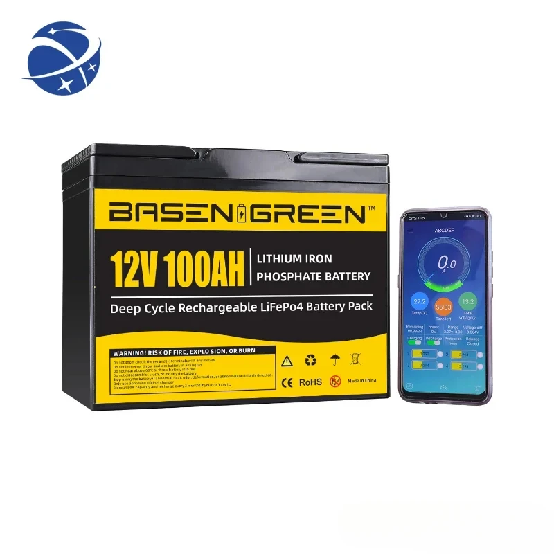 YYHC Lithium ion battery 12v 100ah lifepo4 battery pack solar lifepo4 100ah
YYHC Lithium ion battery 12v 100ah lifepo4 battery pack solar lifepo4 100ah