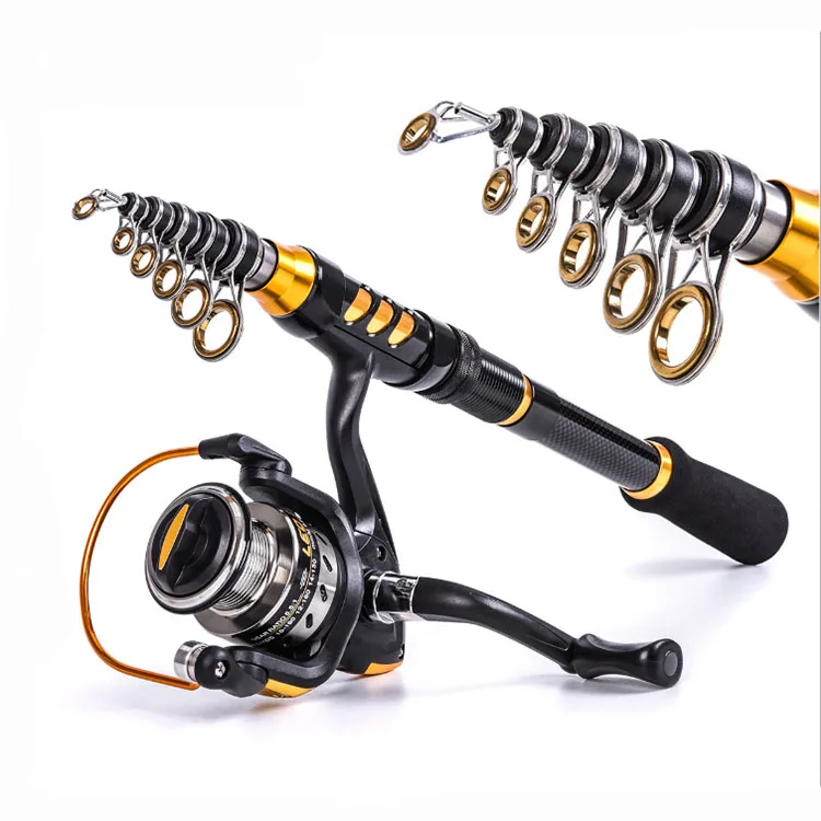 Portable Carbon Fiber Telescopic Fishing Rod RX240, Super Hard Ultralight for Travel Surf Saltwater Fishing
Portable Carbon Fiber Telescopic Fishing Rod RX240, Super Hard Ultralight for Travel Surf Saltwater Fishing