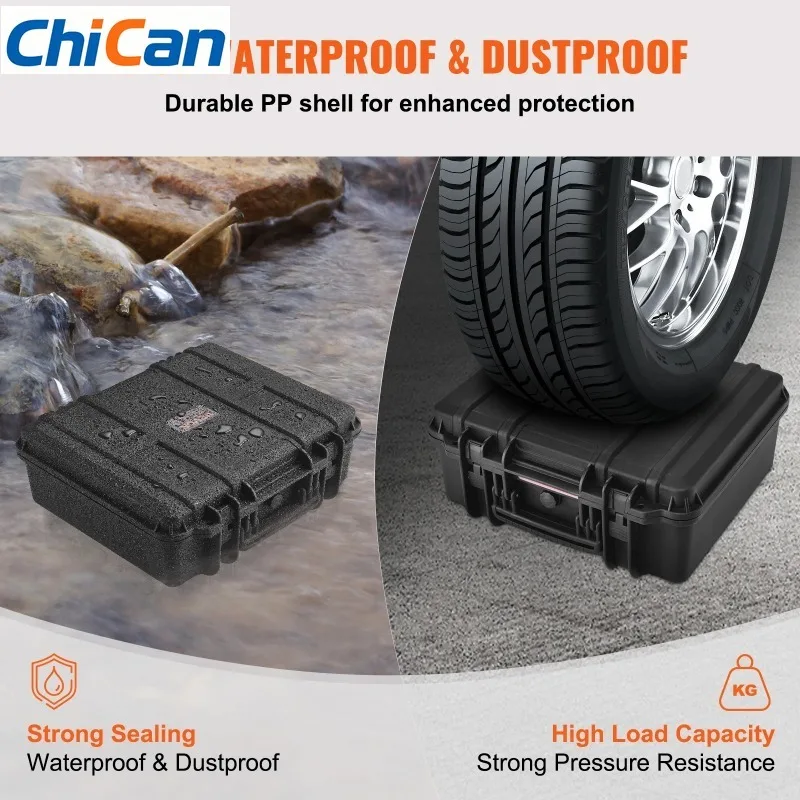 【Upgraded】SucceBuy Hard Pistol Cases w/ Pre-cut PU Foam Lining Waterproof Dustproof Hard Gun Case for 1/2/5/6 Pistol Lockable Pi
【Upgraded】SucceBuy Hard Pistol Cases w/ Pre-cut PU Foam Lining Waterproof Dustproof Hard Gun Case for 1/2/5/6 Pistol Lockable Pi