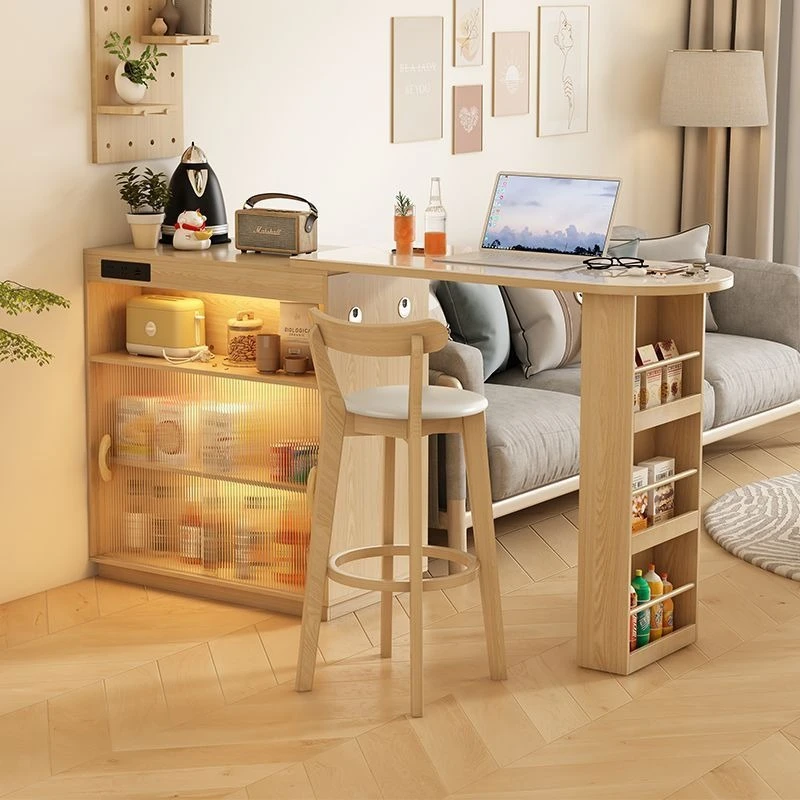 Small apartment living room partition household telescopic island dining side cabinet
Small apartment living room partition household telescopic island dining side cabinet
