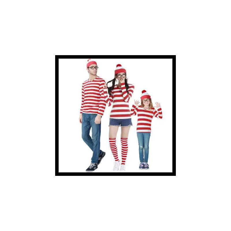 Halloween Adult Children's Where's Wally Smart Willie Cosplay Costume Parent-Child Suit Traditional Chinese Costume Stage Cos...
Halloween Adult Children's Where's Wally Smart Willie Cosplay Costume Parent-Child Suit Traditional Chinese Costume Stage Cos...