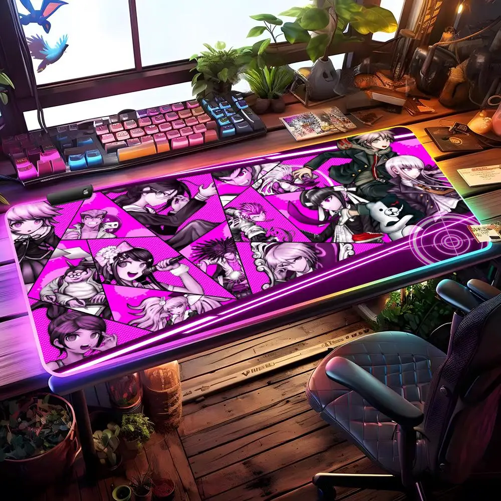 DanganRonpa Mouse Pad RGB Gaming Mouse Pad Desk Mat HD Gamer Large LED Light XXL MousePads
DanganRonpa Mouse Pad RGB Gaming Mouse Pad Desk Mat HD Gamer Large LED Light XXL MousePads