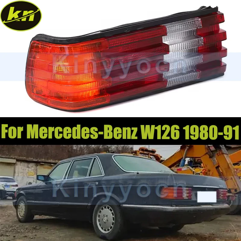 Car Taillight Housing Without Bulb For Mercedes-Benz W126 320SEL 280SEL 500SEL 380SEL1980-1991 Taillamp Brake Stop Reverse Lamp
Car Taillight Housing Without Bulb For Mercedes-Benz W126 320SEL 280SEL 500SEL 380SEL1980-1991 Taillamp Brake Stop Reverse Lamp
