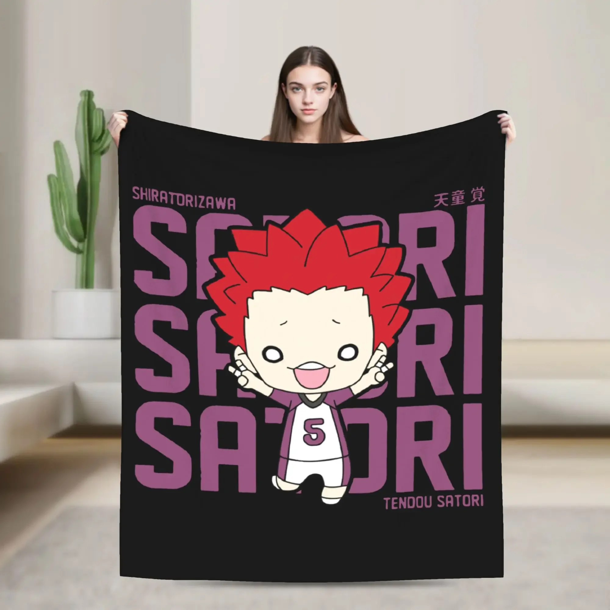 Tendou Shiratorizawa Haikyuu Blanket Coral Fleece Plush Throw for Home Bedding Travel Sofa
Tendou Shiratorizawa Haikyuu Blanket Coral Fleece Plush Throw for Home Bedding Travel Sofa
