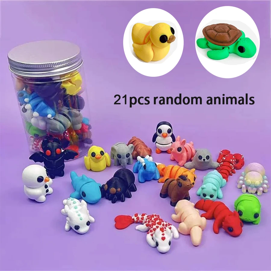 3D печатные 21 шт. игрушки-симуляторы, милая мини-модель животного, украшение для дома, мультяшная фигурка, подарочные наборы на день рождения, декомпрессионная детская игрушка
3D печатные 21 шт. игрушки-симуляторы, милая мини-модель животного, украшение для дома, мультяшная фигурка, подарочные наборы на день рождения, декомпрессионная детская игрушка
