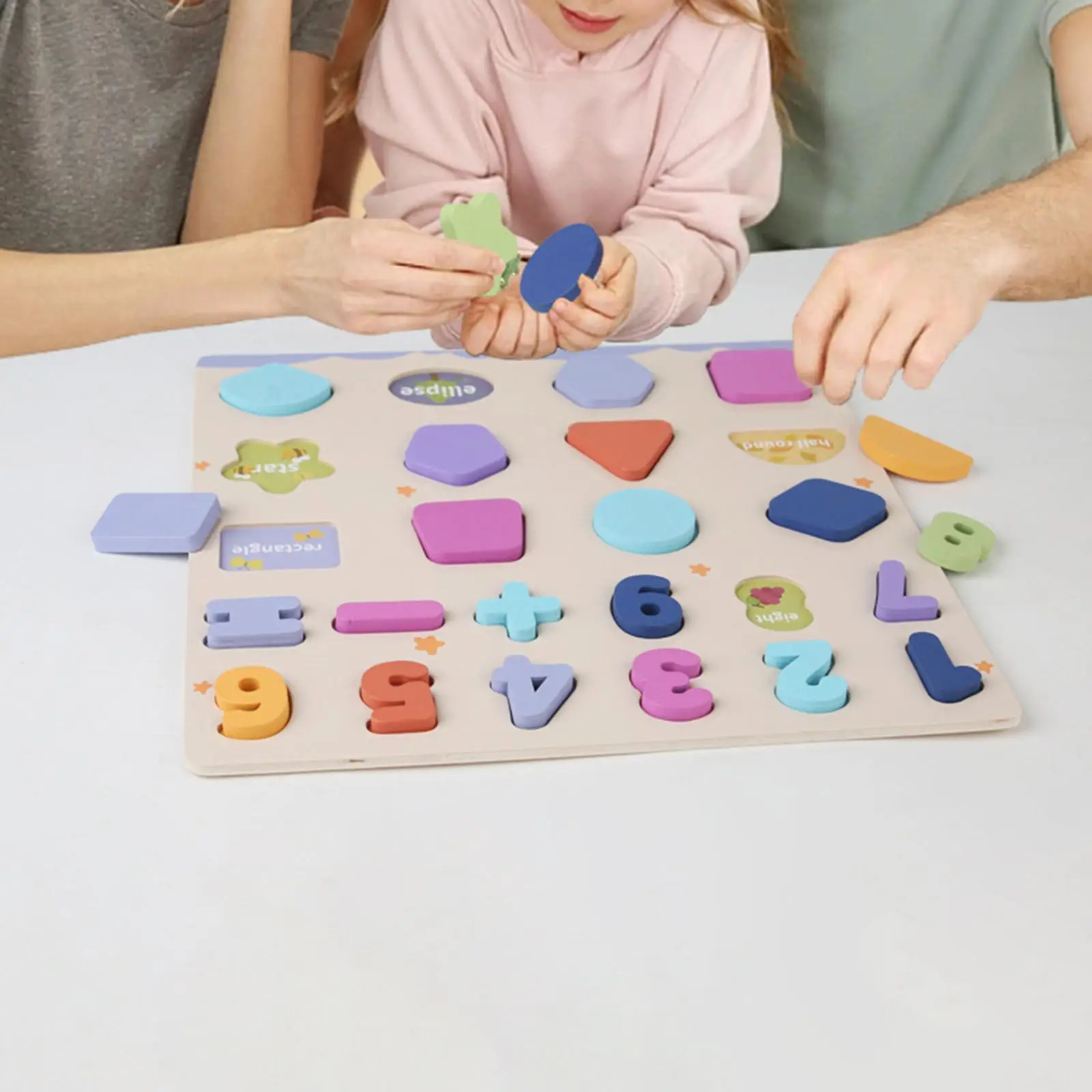 Preschool Learning Puzzle, Interactive Learning Board, Puzzles Board for Toddlers, Girls and Boys Baby Homeschooling
Preschool Learning Puzzle, Interactive Learning Board, Puzzles Board for Toddlers, Girls and Boys Baby Homeschooling