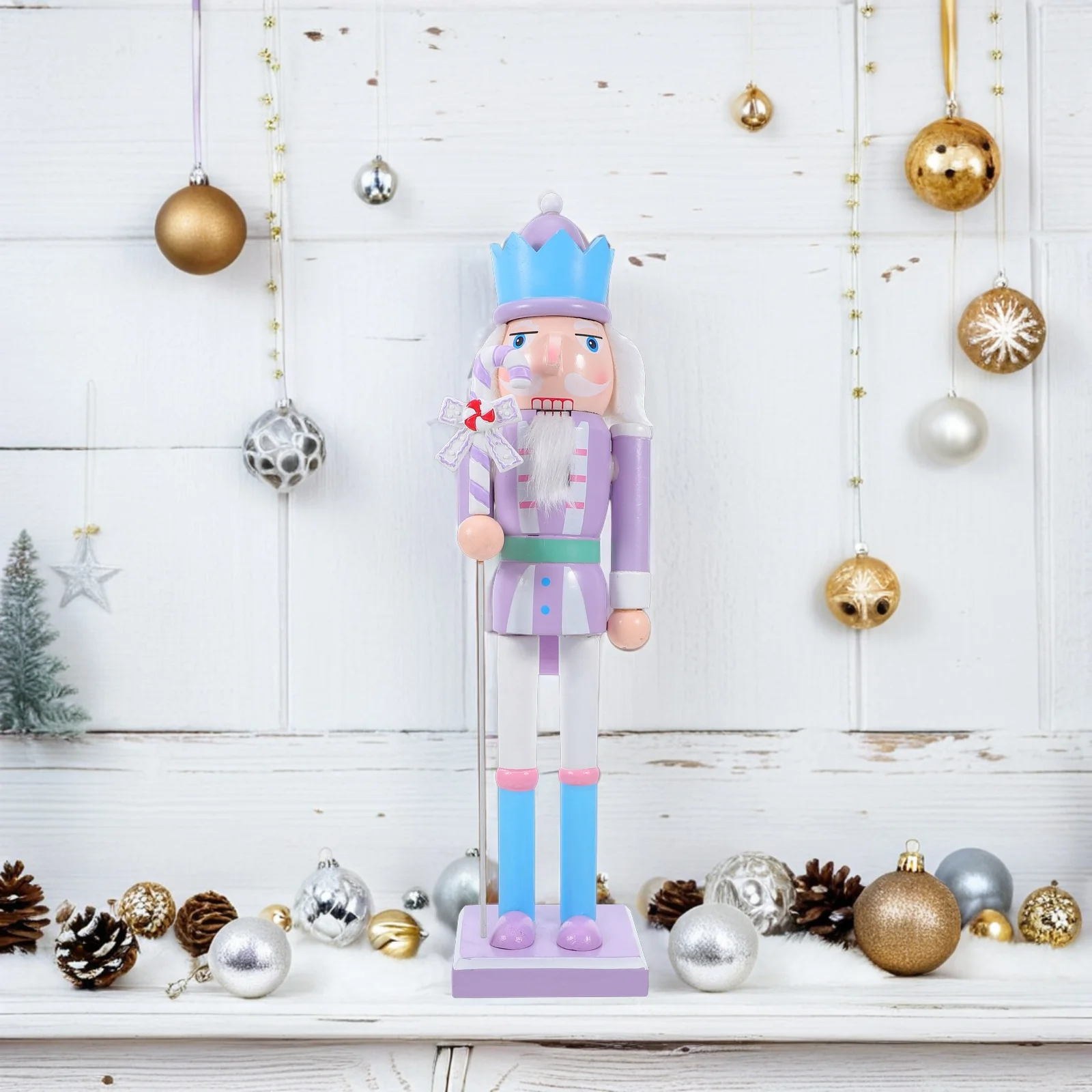 38 Cm Wooden Nutcracker Soldier Christmas Decor Handpainted Festive For Holiday Table Mantel Shelf Display Home
38 Cm Wooden Nutcracker Soldier Christmas Decor Handpainted Festive For Holiday Table Mantel Shelf Display Home