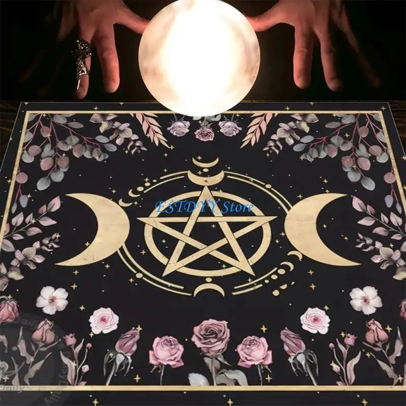G6DE Square Flannelette Tarot Altar Cloth Board Game Pad Astrological Oracles Pad Table Cover Card Mat Divinations Tablecloth
G6DE Square Flannelette Tarot Altar Cloth Board Game Pad Astrological Oracles Pad Table Cover Card Mat Divinations Tablecloth