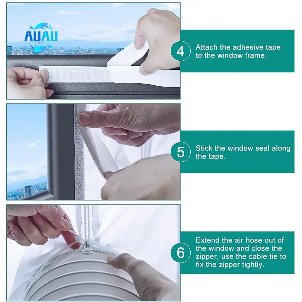 AUAU-Hung Window Seal For Portable Air Conditioner, AC Unit Window Vent Kit, Easy To Install,Hose Kit For Tumble Dryer
AUAU-Hung Window Seal For Portable Air Conditioner, AC Unit Window Vent Kit, Easy To Install,Hose Kit For Tumble Dryer