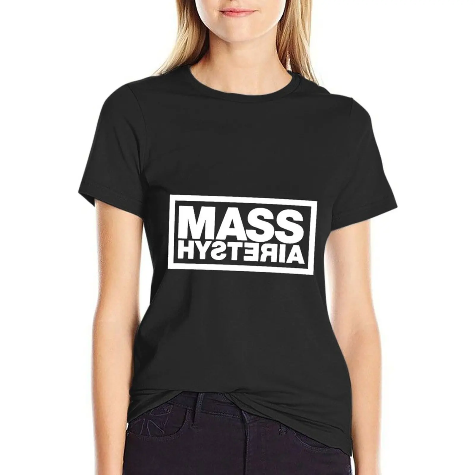 Mass Hysteria Band Rock French T-Shirt vintage clothes quick drying rock and roll t shirts for Women
Mass Hysteria Band Rock French T-Shirt vintage clothes quick drying rock and roll t shirts for Women