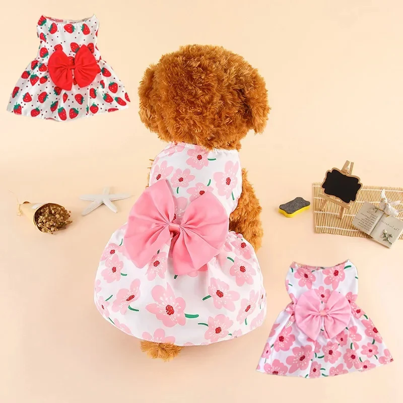 Pet Dress Spring Summer Small Medium Puppy Dog Cat Skirt Thin Lace Bow Sweet Princess Party Outfit
Pet Dress Spring Summer Small Medium Puppy Dog Cat Skirt Thin Lace Bow Sweet Princess Party Outfit
