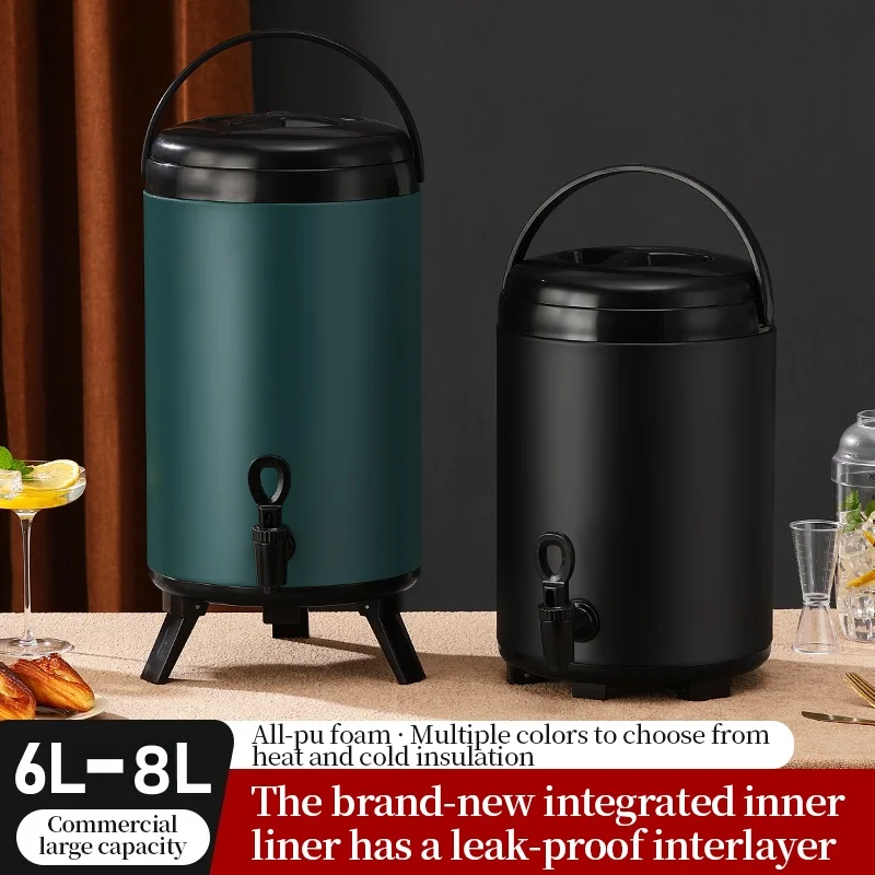 Stainless Steel Commercial Colored Painted Insulated Bucket-Milk Tea/Coffee/Soy Milk Barrel-Large Capacity Thermal Bucket
Stainless Steel Commercial Colored Painted Insulated Bucket-Milk Tea/Coffee/Soy Milk Barrel-Large Capacity Thermal Bucket