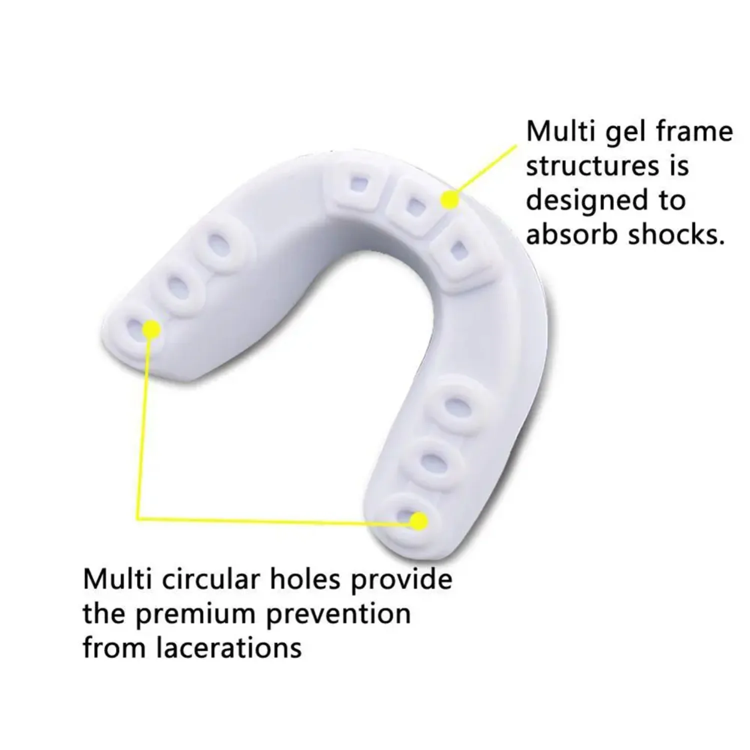Sports Mouthguard Teeth Protector Trainer Tooth Brace Adult Teeth Protective Taekwondo Boxing Fight Karate
Sports Mouthguard Teeth Protector Trainer Tooth Brace Adult Teeth Protective Taekwondo Boxing Fight Karate