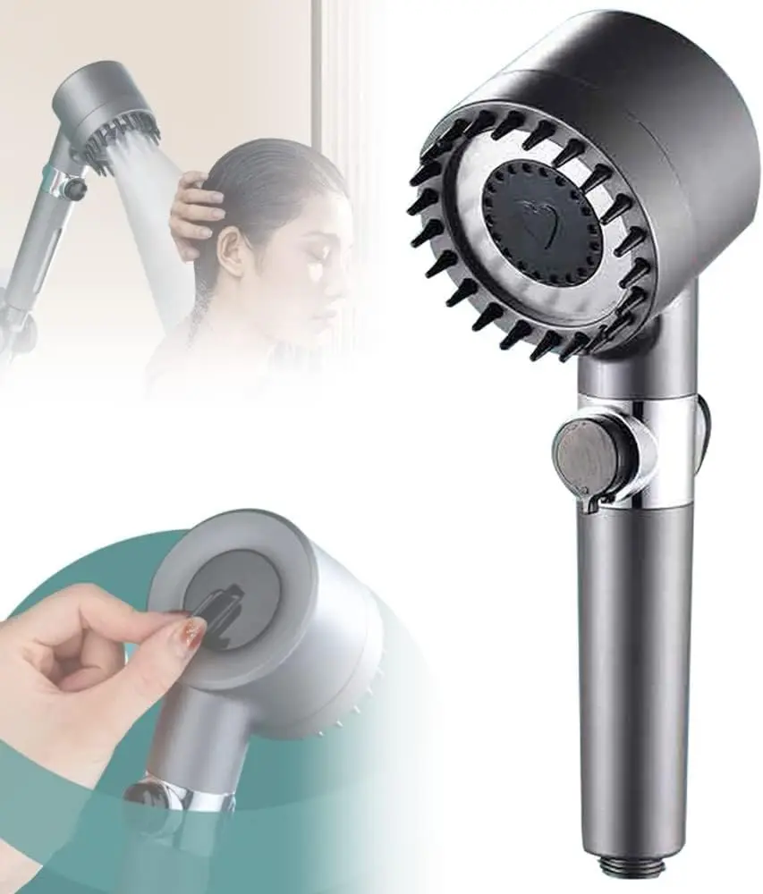 2026 New Pressure-Boosting Shower Head Handheld Set with Bath Screen Bracket Anti-Clog Nozzles Universal Interface for Home
2026 New Pressure-Boosting Shower Head Handheld Set with Bath Screen Bracket Anti-Clog Nozzles Universal Interface for Home