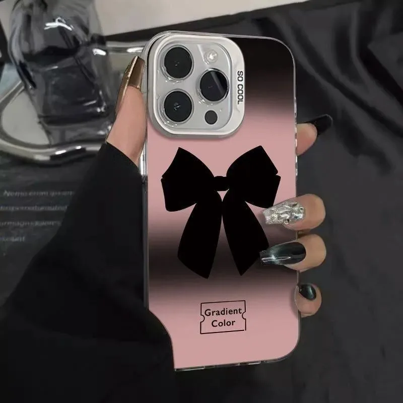 Black Bow Case For iPhone 17 16 15 14 Plus 13 12 11 Pro MAX 17 Air 16E Shockproof Cover Screen Protector Phone Case
Black Bow Case For iPhone 17 16 15 14 Plus 13 12 11 Pro MAX 17 Air 16E Shockproof Cover Screen Protector Phone Case