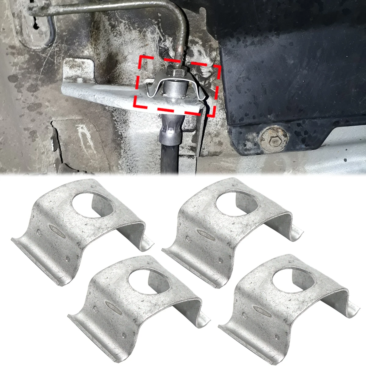 Car Brake Hose Line Fixing Securing Clips Bracket Retaining Rivets Spring Repair Replacement Accessories For DACIA RENAULT BENZ
Car Brake Hose Line Fixing Securing Clips Bracket Retaining Rivets Spring Repair Replacement Accessories For DACIA RENAULT BENZ