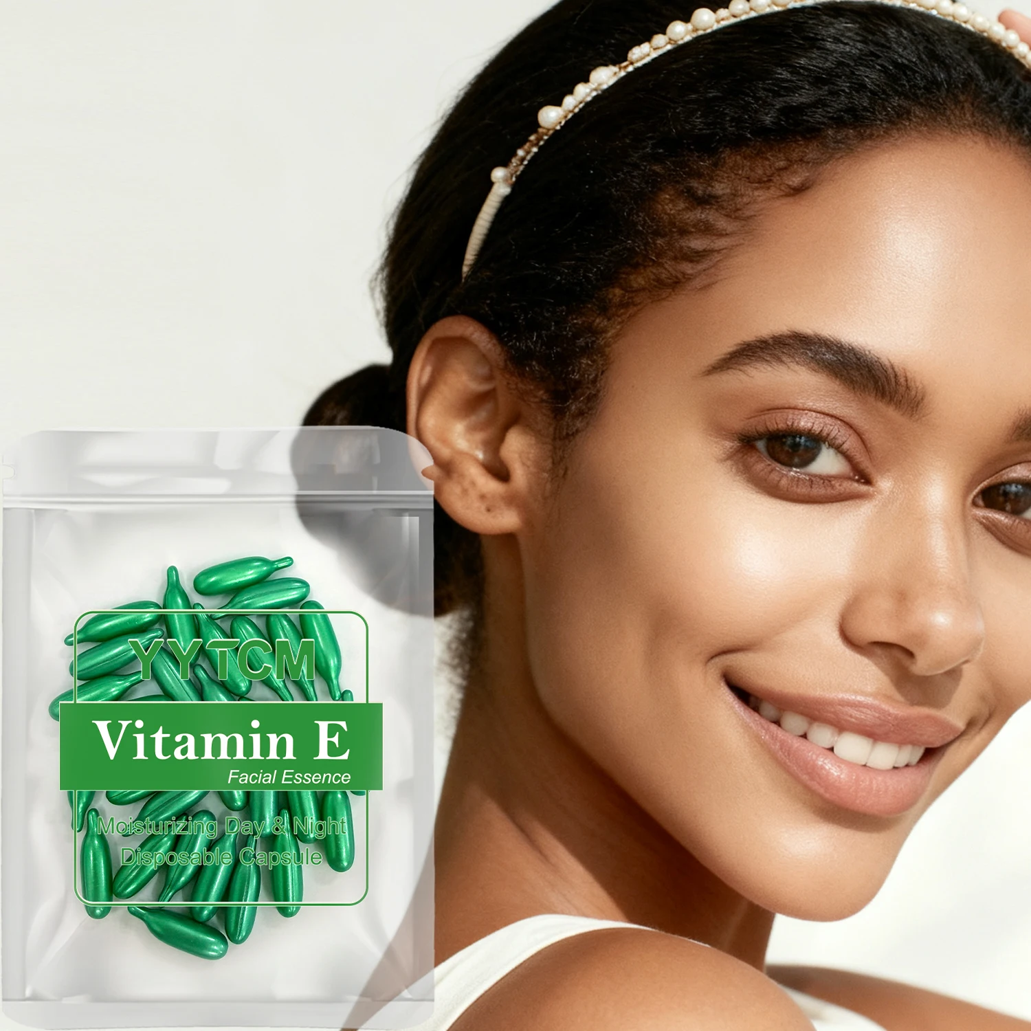 Vitamin E Moisturizing and Firming Essence, Hydrates and Smooths the Skin, Contains Plant-Based Squalane, Vitamin C, Deeply Hydrates and Brightens the Skin, 18 Capsules/30 Capsules/50 Capsules/90 Capsules/120 Capsules/180 Capsules/
Vitamin E Moisturizing and Firming Essence, Hydrates and Smooths the Skin, Contains Plant-Based Squalane, Vitamin C, Deeply Hydrates and Brightens the Skin, 18 Capsules/30 Capsules/50 Capsules/90 Capsules/120 Capsules/180 Capsules/