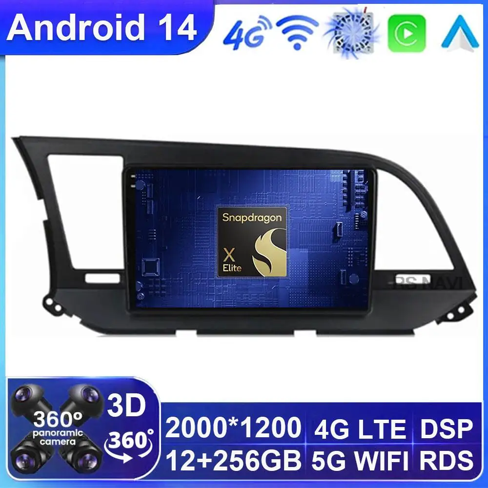 Android 14 Auto Carplay Car Radio Player For Hyundai Elantra 6 2015 2016 2017 2018 White Black Multimedia Navigation GPS DSP BT
Android 14 Auto Carplay Car Radio Player For Hyundai Elantra 6 2015 2016 2017 2018 White Black Multimedia Navigation GPS DSP BT