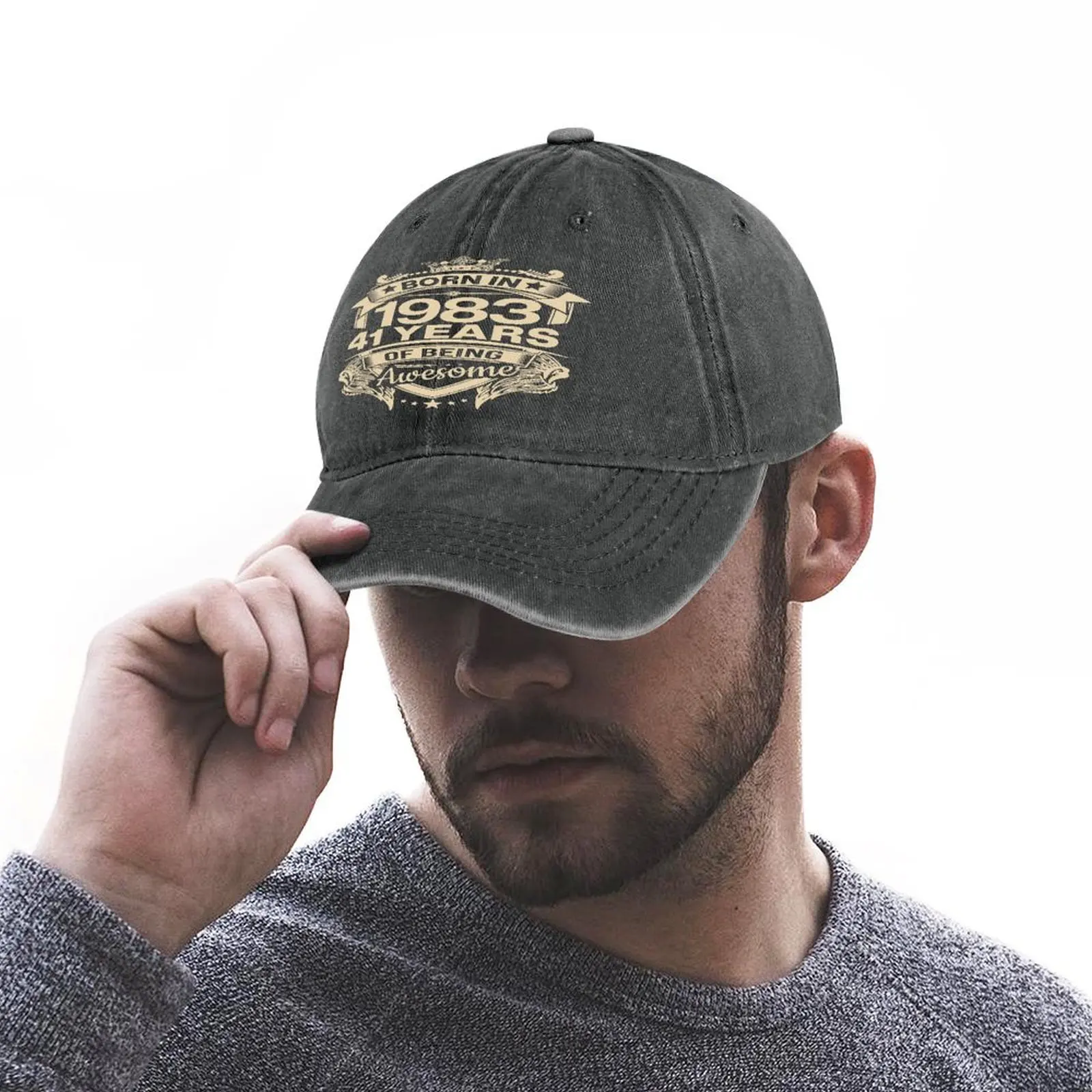 Born In 1983 41 Years Of Being Awesome 41th Birthday Gift Cowboy Hat Men Women Fashion Adjustable Caps
Born In 1983 41 Years Of Being Awesome 41th Birthday Gift Cowboy Hat Men Women Fashion Adjustable Caps
