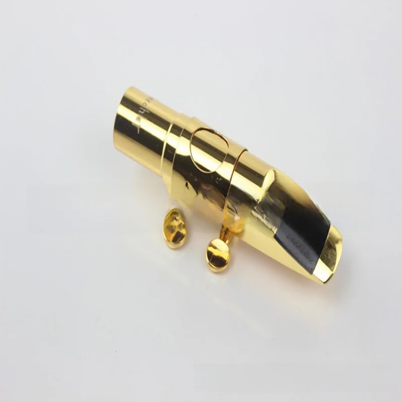 Professional Gold Plated Metal Mouthpiece Alto Saxophone, Premium Sax Instrument Accessory
Professional Gold Plated Metal Mouthpiece Alto Saxophone, Premium Sax Instrument Accessory