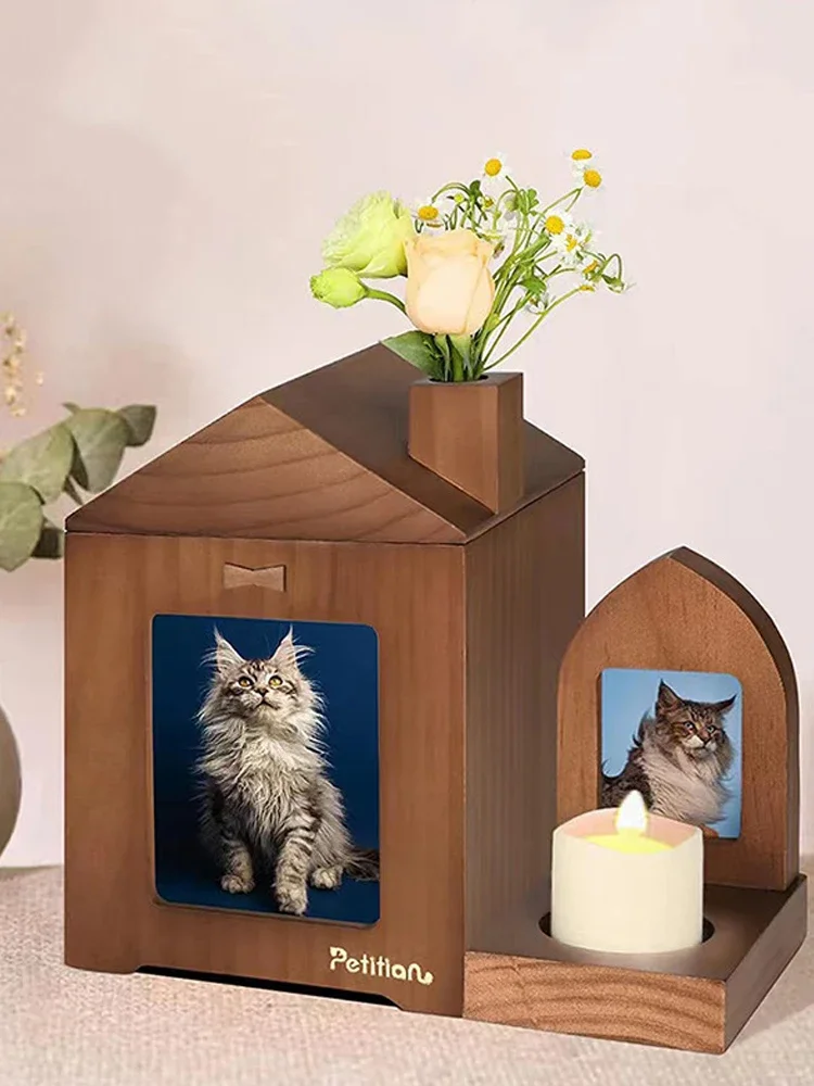 Pet cats and dogs solid wood funeral coffin pet bone box small dog death coffin comfort nest burial wooden box
Pet cats and dogs solid wood funeral coffin pet bone box small dog death coffin comfort nest burial wooden box