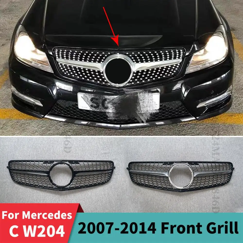 Front Bumper Inlet Grille Racing Grill Diamond Style For Mercedes Benz C W204 2007-2014 C180 C200 C250 C300 C350 C43 Hood Mesh
Front Bumper Inlet Grille Racing Grill Diamond Style For Mercedes Benz C W204 2007-2014 C180 C200 C250 C300 C350 C43 Hood Mesh