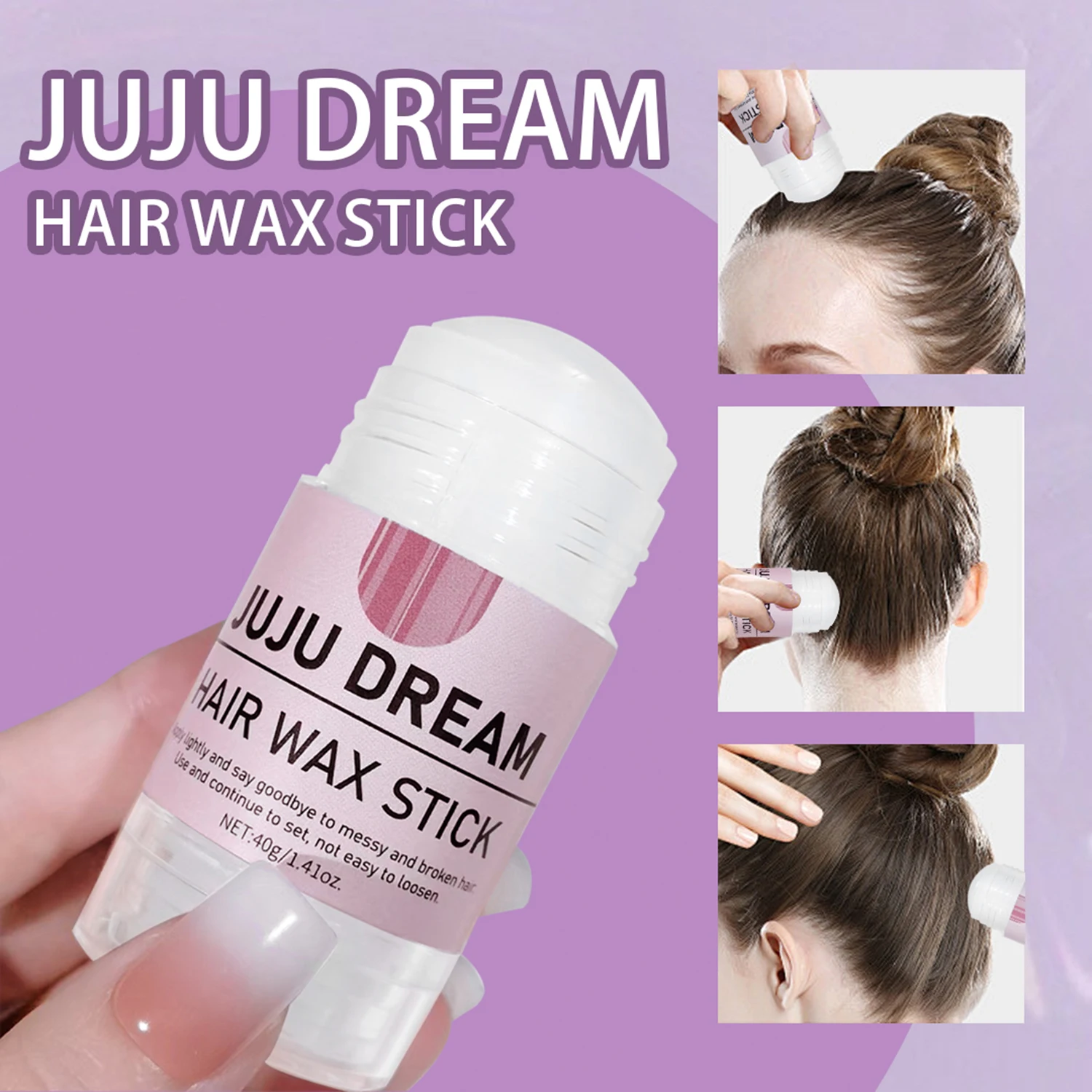 Shattered Hair Tidying Hair Wax Stick, Anti Rough, Refreshing, Non Greasy, Performance Styling, Fixed Hair, Curly Hair
Shattered Hair Tidying Hair Wax Stick, Anti Rough, Refreshing, Non Greasy, Performance Styling, Fixed Hair, Curly Hair